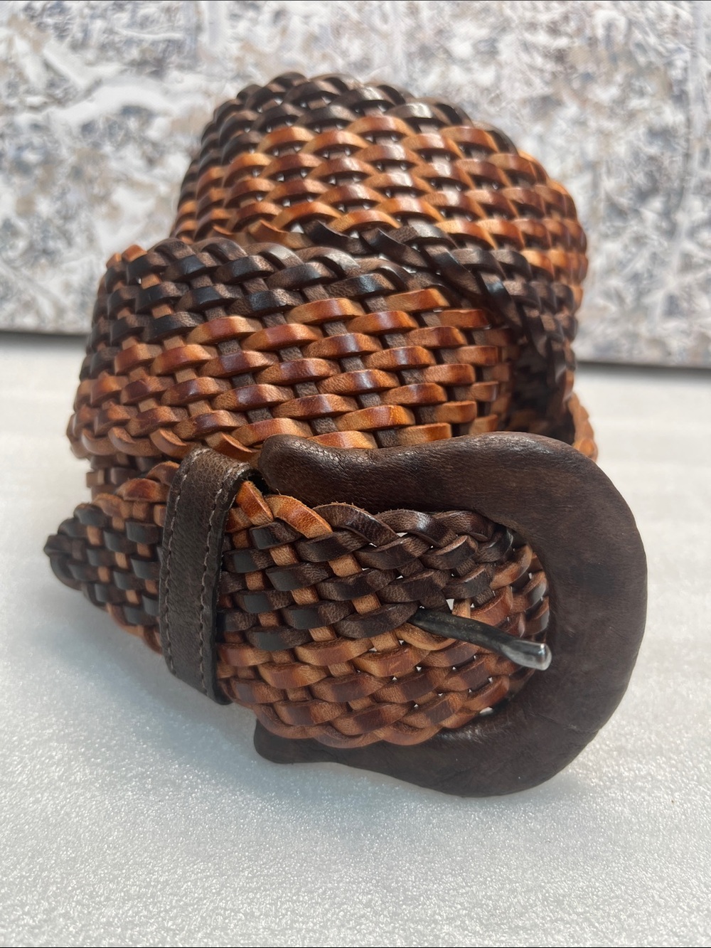 Streets Ahead Leather Belt USA Made Vintage